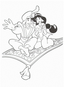 Jasmine Coloring Pages and Book | UniqueColoringPages