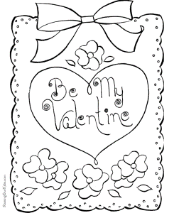 Kid Valentine Day Card - 009
