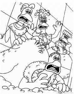 Chicken Run Coloring Pages 4 | Free Printable Coloring Pages
