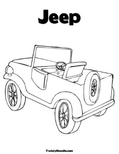 philippines jeep Colouring Pages