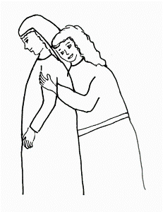 Bible Story Coloring Page for Ruth (the book of) | Free Bible