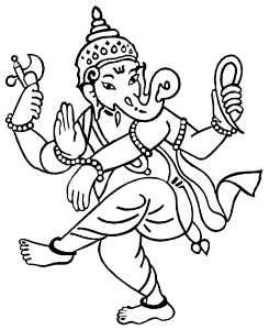 Ganesh Chaturthi Coloring Pages | Coloring