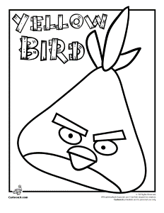 Free Angry Birds Color Pages | Printable Coloring Pages