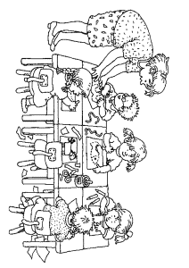 School - 999 Coloring Pages