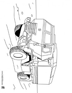 Army Truck Coloring Pages | 99coloring.com