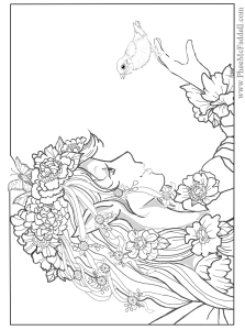 Free Fairy Coloring Pages | Printable Coloring Pages