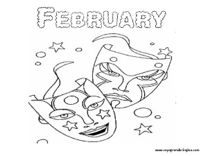 Months Of The Year Coloring Pages