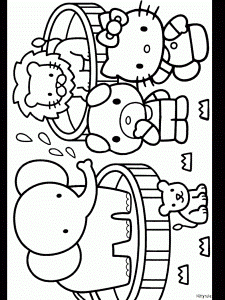 Hello Kitty Coloring Pages 43 87700 High Definition Wallpapers
