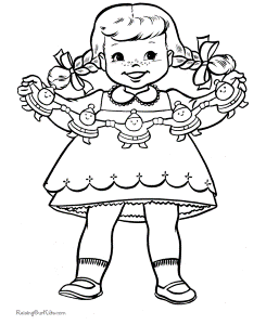 Free Christmas Coloring Pages - Look!