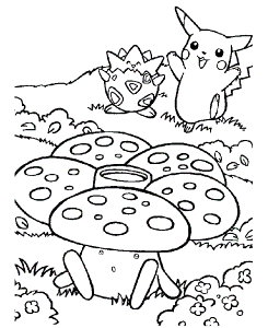 Free, Printable, Pokemon Coloring Pages - 01