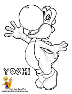 Super Mario Bros Coloring Pages - Free Coloring Pages For KidsFree