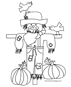 Thanksgiving coloring pages - 12