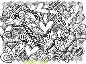 Adult Coloring Pages With Love - Coloring Pages For All Ages