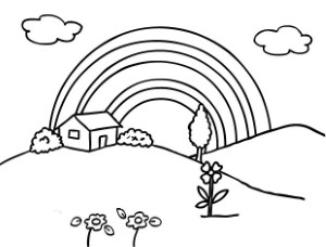 Rainbow Coloring Page Printable Coloring Pages For Kids #cNs ...