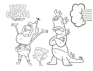▷ Uncle Grandpa: Coloring Pages & Books - 100% FREE and printable!