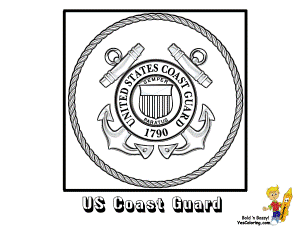 Military Emblems Coloring Pages