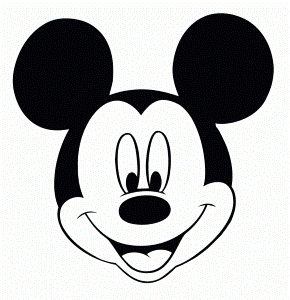 Minnie Mouse Face Coloring Pages | Nucoloring.xyz