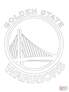 State Warriors Logo coloring page | Free Printable Coloring ...