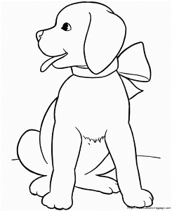 Home Dog Animal coloring pages for kids | coloring pages
