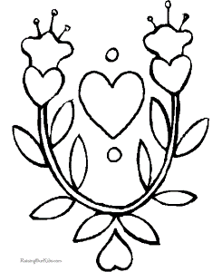 Free flower coloring pictures | Flower Coloring Pages for Kids
