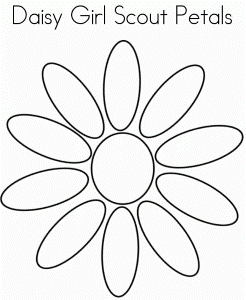 Download Printables Daisy Girls Scout Petals Coloring Page Or