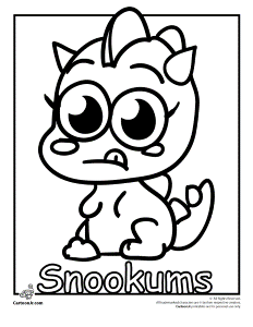 Monster Printable Coloring Pages - Free Printable Coloring Pages