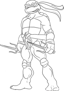 Coloring Pages Ninja Turtles 5 | Free Printable Coloring Pages