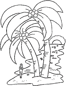 palm coloring pages | Coloring Pages
