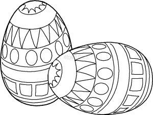 easter eggs coloring pages : Printable Coloring Sheet ~ Anbu