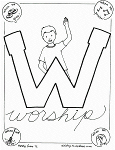 Praise And Worship Colouring Pages Page 3 277554 God Coloring