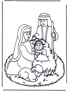Jesus in the manger - Christmas