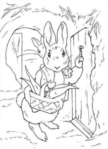 Peter Rabbit Coloring Pages | 99coloring.com