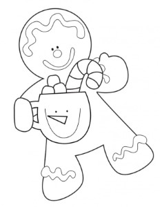 Gingerbread Coloring Pages Gingerbread House Coloring Pages Kids