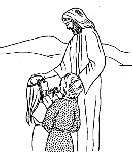 coloring pages about jesus