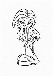 Search Results » Bratz Coloring Pages For Kids