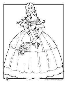 VICTORIANS Colouring Pages