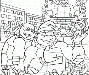 teenage mutant ninja turtles coloring pages | Printable Coloring Pages