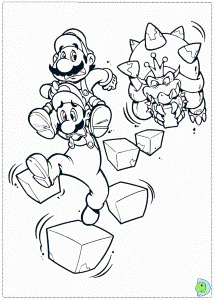 bowser-yoshi Colouring Pages (page 2)