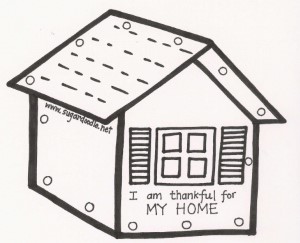 I Am Thankful For My Home 250162 Lds.org Coloring Pages
