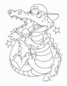 get Crocodile coloring pages | Coloring Pages