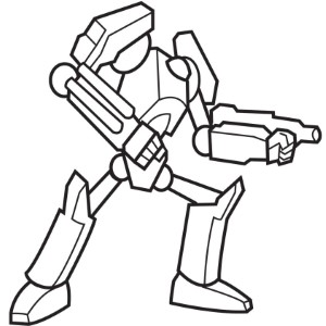 alien robot coloring pages for kids | Coloring Pages