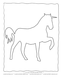 Unicorn Coloring Pictures Book, Echo