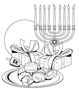 Hanukkah printable coloring pages ~ Coloring pages coloring pages