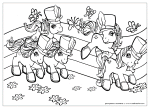 my little pony coloring pages kids printables