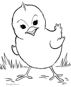 Free Coloring Pages For Kids Birds