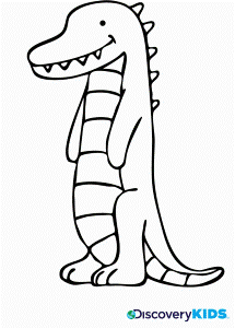 Alligator Coloring Page | Free coloring pages