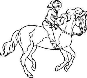 Free 5 Printable Horse Coloring Pages for Kids | Creative Coloring