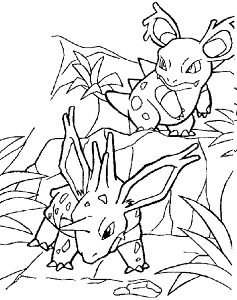 Page From Coloring Book For Boys For Free Pokemon Printable Page