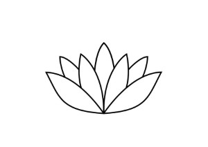 Coloring page lotus flower - img 10467.