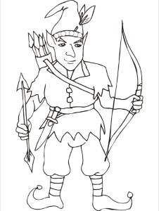 The greatest elf archer of the world coloring pages | Download